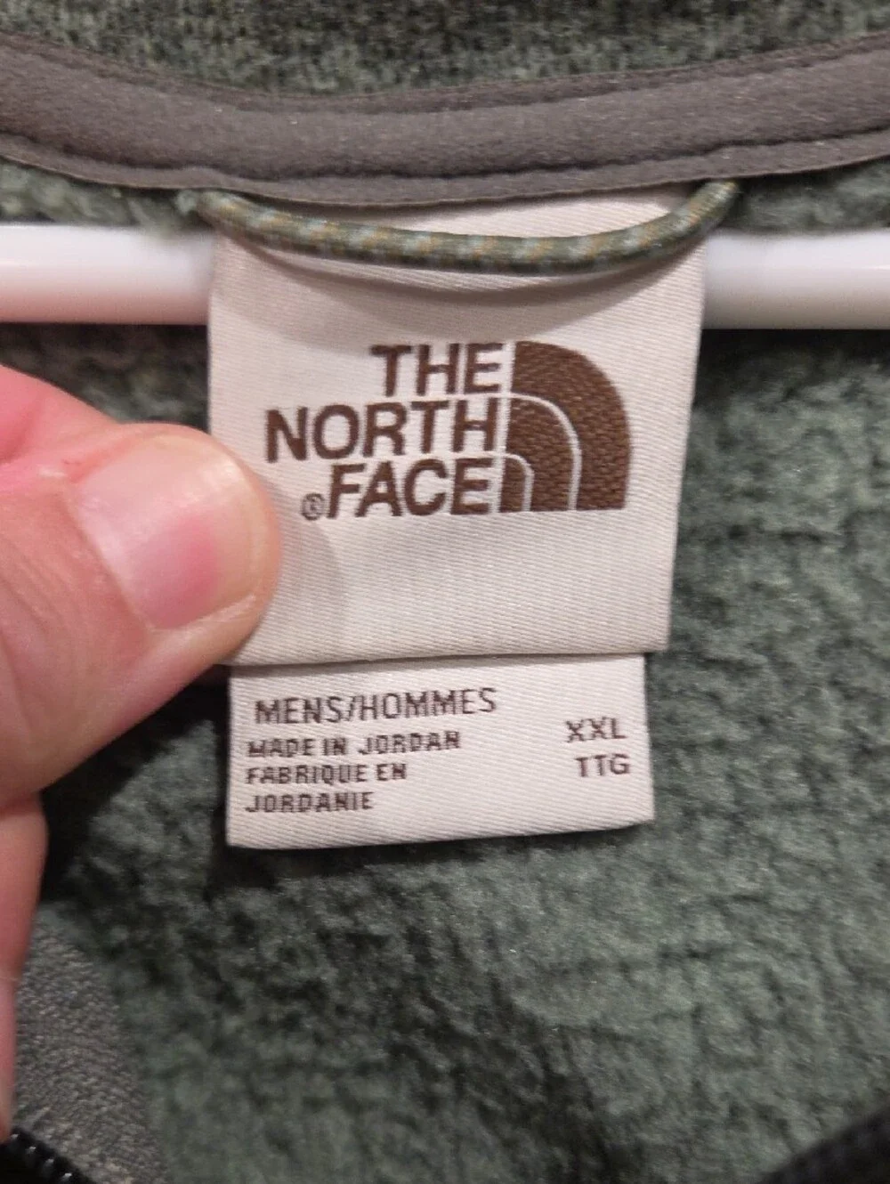 The North Face soft olive